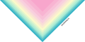 KOKONEK A759 Rainbow Marshmallows by OliMori - Turkus/mięta/wanilia/jasny róż/róż
