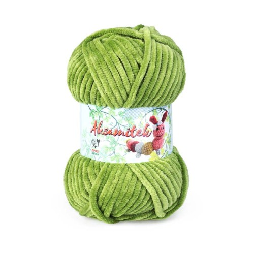 Włóczka Aksamitek Opus Natura 50 g / 122 zieleń