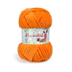 Włóczka Opus Natura Aksamitek 50 g / 1294 pomarańcz