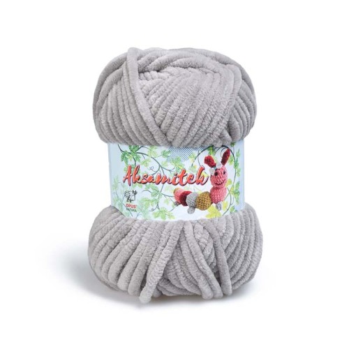 Włóczka Opus Natura Aksamitek 50 g / 1510 szaro-beżowy