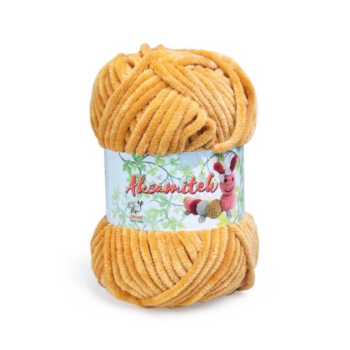 Włóczka Opus Natura Aksamitek 50 g / 203 carmel