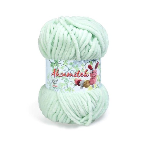 Włóczka Opus Natura Aksamitek 50 g / 250 jasna mięta