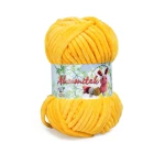 Włóczka Opus Natura Aksamitek 50 g / 32 żółty