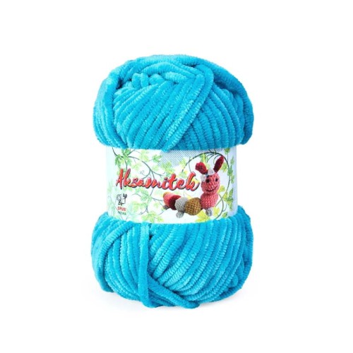 Włóczka Opus Natura Aksamitek 50 g / 45 turkus