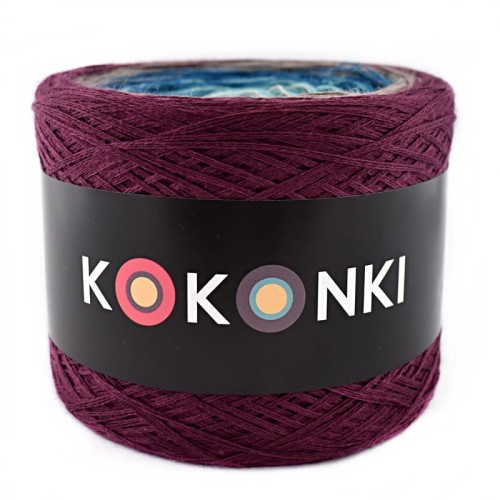 KOKONEK Merino 607 - Burak/cappuccino/petrol/patyna/safari