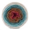 KOKONEK Merino 608 - Jasny beż/patyna/morski/ciepły brąz/fuksja