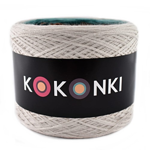KOKONEK Merino 608 - Jasny beż/patyna/morski/ciepły brąz/fuksja