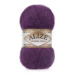 Włóczka Alize Angora Gold 111 / śliwka