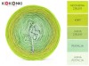 KOKONEK A972 Neonowa zieleń/kiwi/jasna zieleń/pistacja/jasna pistacja