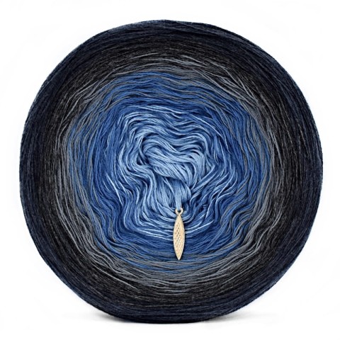 KOKONEK Classic A974 Navy melanż/ciemny szary melanż/średni szary/atrament/jasny niebieski