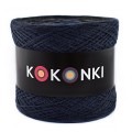 KOKONEK A974 Navy melanż/ciemny szary melanż/średni szary/atrament/jasny niebieski