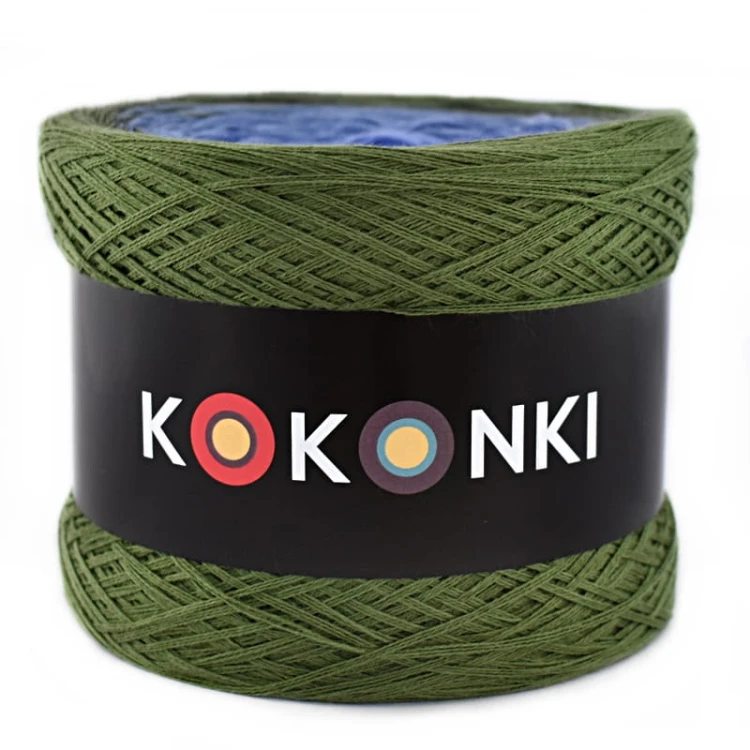 KOKONEK A975 Zieleń wojskowa/khaki/denim/jasny niebieski/jasny szary
