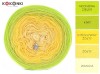 KOKONEK A976 Neonowa zieleń/kiwi/intensywny żółty/żółty/wanilia
