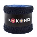KOKONEK A978 Navy melanż/indygo melanż/jeans melanż/jasny niebieski/błękit
