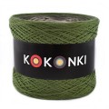 KOKONEK A979 Zieleń wojskowa/khaki/brązowoszary/beż melanż/szarobeżowy