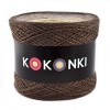 KOKONEK A981 Brąz melanż/beż melanż/szarobeżowy/jasny beż/krem