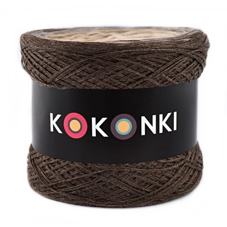 KOKONEK A984 Brąz melanż/beż melanż/zimny beż/pudrowy beż/łososiowy róż/brzoskwinia