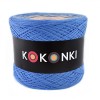 KOKONEK A985 Niebieski/jasny niebieski/pudrowy beż/łososiowy róż/brzoskwinia