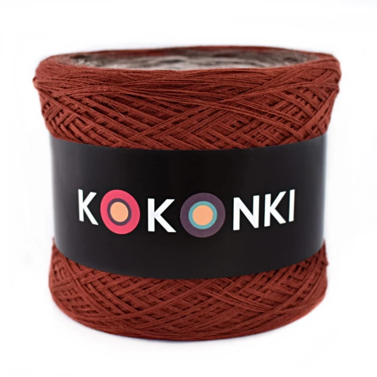 KOKONEK A986 Kasztan/brąz melanż/beż melanż/jasny szary