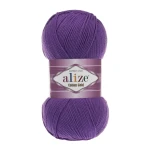 Włóczka Alize Cotton Gold 44 / intensywny fiolet / 100g