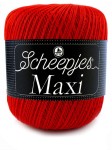 Kordonek Scheepjes Maxi / 115 ognista czerwień / 100 g