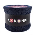 KOKONEK A991 Navy melanż/indygo melanż/brudny róż/pastelowy róż/jasny szary