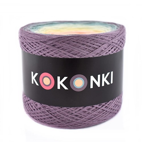 KOKONEK A992 Blady fiolet/patyna/jasna pistacja/wanilia/łososiowy róż/brudny róż
