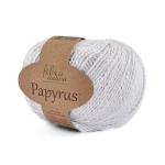 Włóczka Fibranatura Papyrus 229-01 / biel