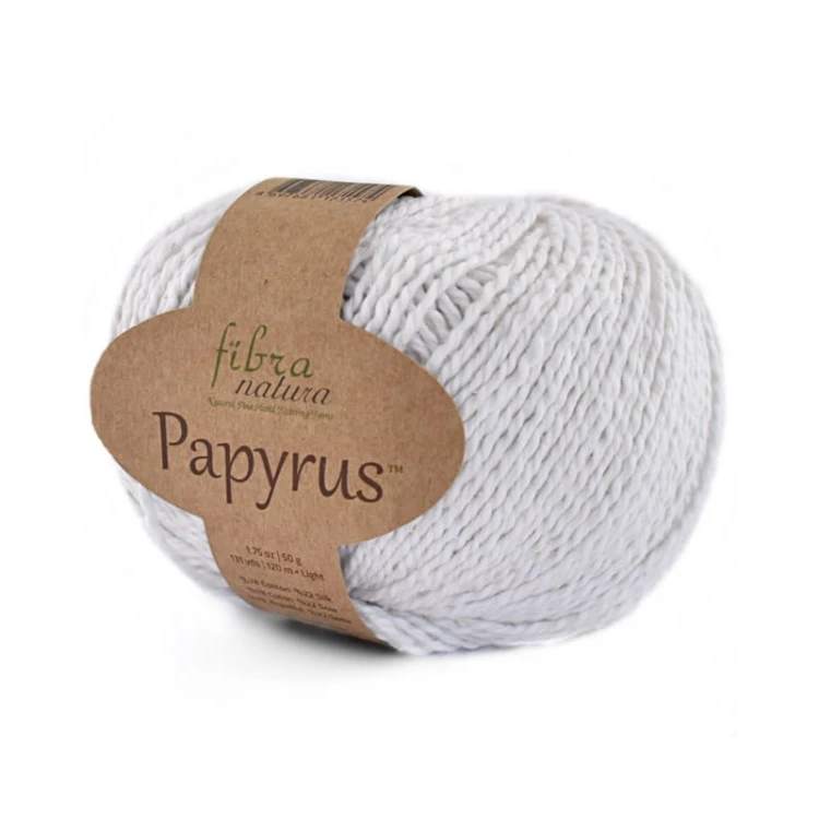 Włóczka Fibranatura Papyrus 229-01 biel