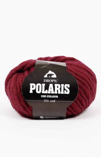 Włóczka Drops Polaris / 08 czerwony / uni colour