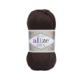 Włóczka Alize Diva - 26 ciemny brąz