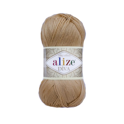Włóczka Alize Diva - 369 ciemny beż