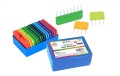 Zestaw pinów do blokowania KnitPro / rainbow