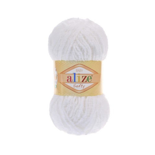 Włóczka Alize Baby Softy - 55 biel