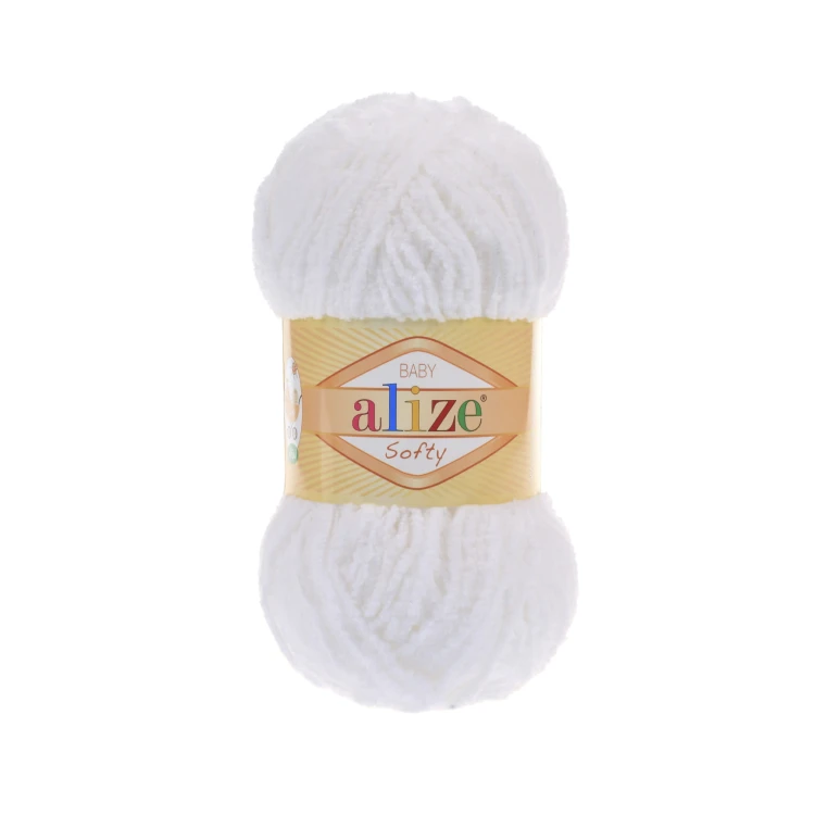 Włóczka Alize Baby Softy - 55 biel