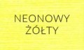 neonowy żółty