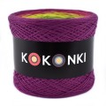 KOKONEK B009 Jeżyna/gorący róż/limetka/paproć/szafir