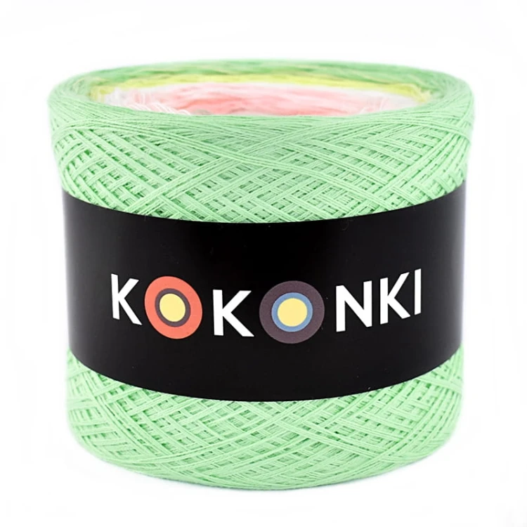 KOKONEK B010 Pistacja/wanilia/biel/jasny róż/szarobeżowy