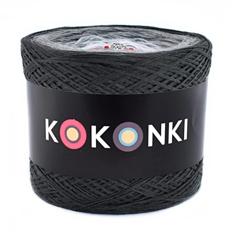 KOKONEK A959 Ciemny szary/średni szary/szary/jasny szary/czerwień