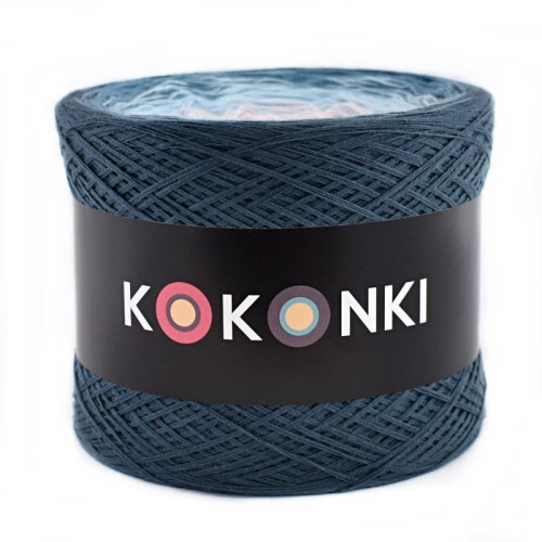 KOKONEK A997 Petrol/jasny petrol/jasny błękit/pastelowy róż/ brudny róż