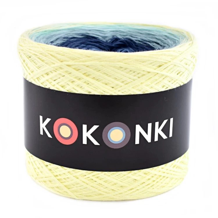 KOKONEK A998 Wanilia/mięta/patyna/petrol/jasny petrol