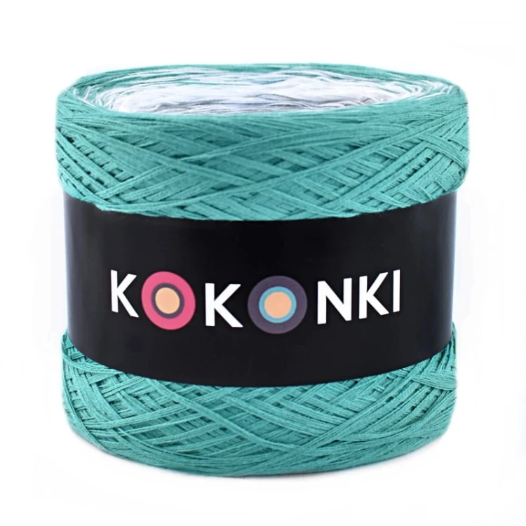 KOKONEK A815 Szmaragd/biel/szary