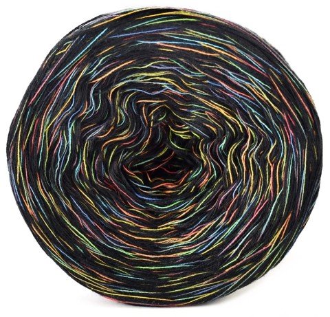 KOKONEK Rare Classic R21 Czerń+tęcza zielona