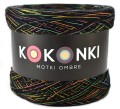 KOKONEK Rare Czerń+tęcza zielona