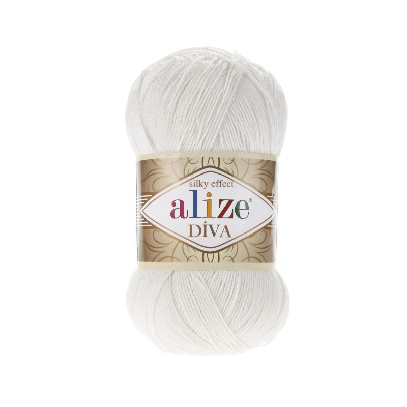 Włóczka Alize Diva - 450 perłowy