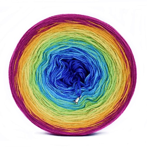 KOKONEK Merino 613 - Jeżyna/kurkuma/limetka/jasna zieleń/turkus/szafir
