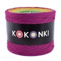 KOKONEK Merino 613 - Jeżyna/kurkuma/limetka/jasna zieleń/turkus/szafir
