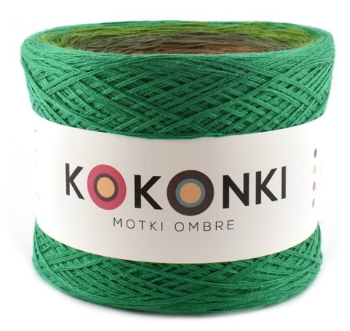 KOKONEK A006 Absynt/paproć/khaki/orzech/ciepły brąz