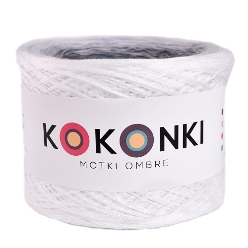KOKONEK A013 Biel/jasno szary/szary/średni szary/turkus