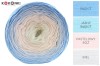 KOKONEK A045 Błękit/jasny błękit/pastelowy róż/biel